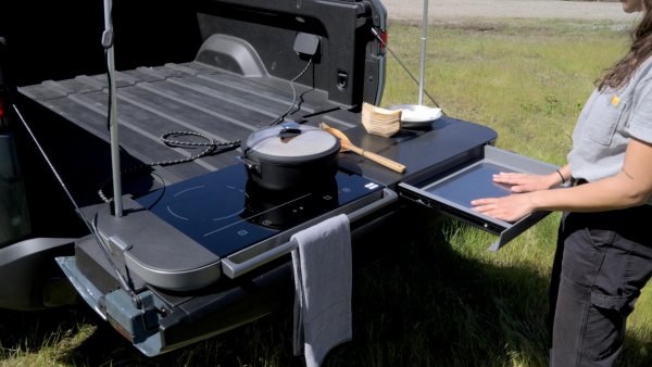 Rivian's Travel Kitchen: Features & Compatibility [Video]