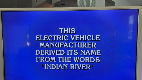 Rivian Makes It Onto the 'Jeopardy!' [VIDEO]