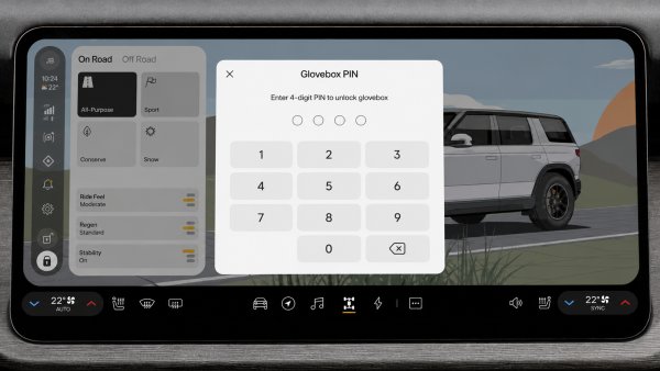 Rivian Will Add Ability to Lock R2 Glovebox With PIN
