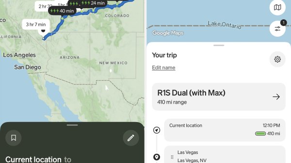 Rivian Updates App to 3.14: Improves Maps & Trip Planner