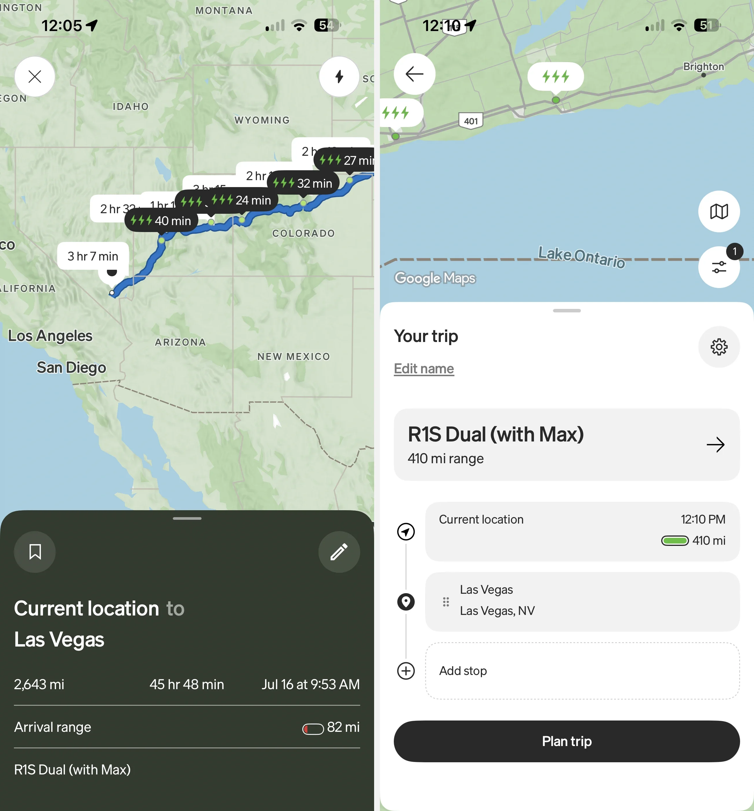 Rivian Updates App to 3.14: Improves Maps & Trip Planner