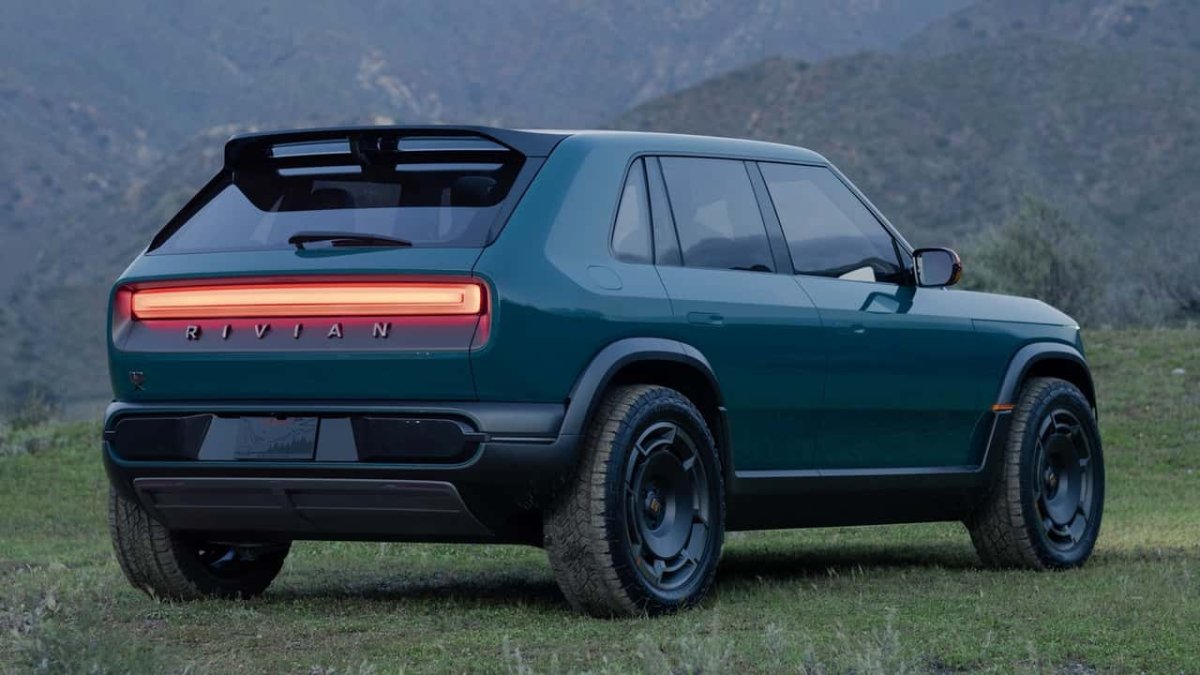 The Rivian R3X prototype