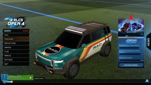 Watch the Rivian R1S in Action in Rocket League [VIDEO]