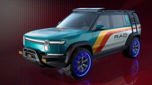 First Look: Rivian R1S in Fortnite and Rocket League