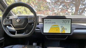 Rivian Patent Details New Pet-Friendly Features in Pet Comfort Mode